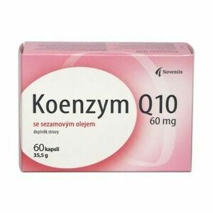 NOVENTIS Koenzým Q10 60 mg 60 tabliet vyobraziť