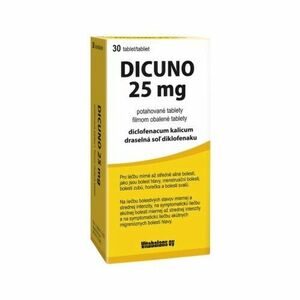 DICUNO 25 mg 30 tabliet vyobraziť
