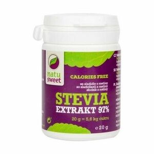 NATUSWEET Stevia čistý extrakt 97% 20 g vyobraziť