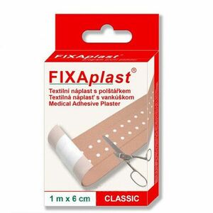 FIXAPLAST Classic náplasť 1m x 6cm 1 kus vyobraziť