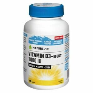 NATUREVIA Vitamín D3-efekt 1000 I.U. 90 tabliet vyobraziť