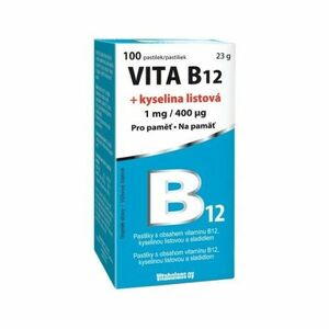 VITABALANS VITA B12 + kyselina listová 10 x 10 kapsúl vyobraziť