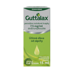 GUTTALAX Kvapky 7, 5 mg/ml 15 ml vyobraziť