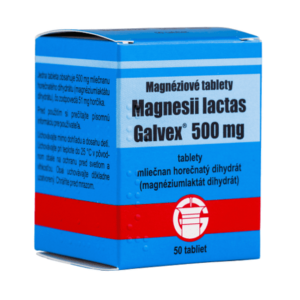 MAGNESII Lactas 500 mg 50 tabliet vyobraziť