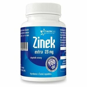 NUTRICIUS Zinok extra 25 mg 100 tabliet vyobraziť