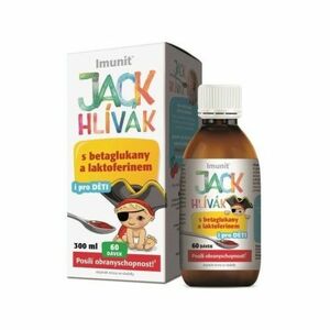 JACK HLIVAK Sirup s betaglukánmi a laktoferínom 300 ml vyobraziť