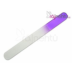 Pilník sklenený veľký - fialový vyobraziť