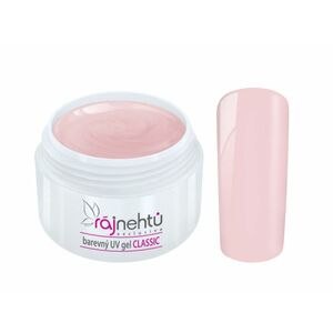 Ráj nehtů Barevný UV gel CLASSIC - Powder Pink 5ml vyobraziť
