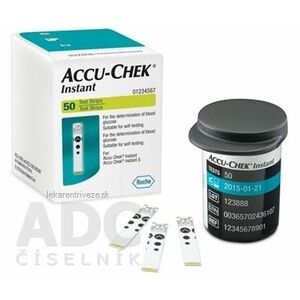 ACCU-CHEK Instant 50 testovacie prúžky do glukomera 1x50 ks vyobraziť