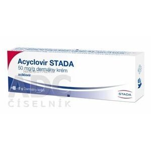 Acyclovir STADA crm (tuba Al) 1x2 g vyobraziť