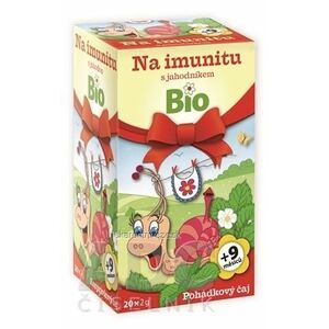 APOTHEKE ROZPRÁVKA Na imunitu s jahodou Bio bylinný čaj (od ukončeného 9. mesiaca) 20x2 g (40 g) vyobraziť