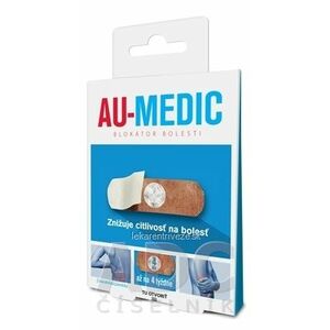 AU-MEDIC blokátor bolesti náplasti (crystal tape) 1x4 ks vyobraziť