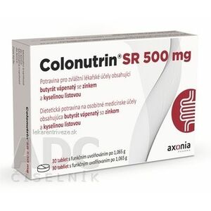 COLONUTRIN SR 500 mg tbl s funkčným uvoľňovaním1x30 ks vyobraziť
