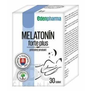 EDENPharma MELATONÍN 1 mg Forte plus tbl (inov.2021) 1x30 ks vyobraziť