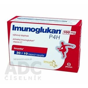 Imunoglukan P4H 100 mg cps (inov. 2021, imunoklub) 30+10 navyše (40 ks) vyobraziť