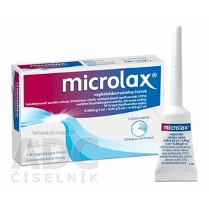Microlax sol rec (obal LDPE-jednodáv.) 4x5 ml vyobraziť