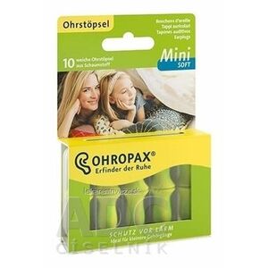 OHROPAX Mini SOFT Ušné vložky v plastovej krabičke 1x10 ks vyobraziť