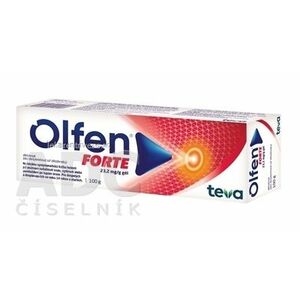 Olfen FORTE 23, 2 mg/g gél gel (tuba Al) 1x100 g vyobraziť