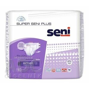 Seni SUPER SENI PLUS small 1 plienkové nohavičky (obvod 55-80 cm) 1x10 ks vyobraziť