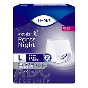 TENA Pants Night Super L naťahovacie inkontinenčné nohavičky na noc 1x10 ks vyobraziť