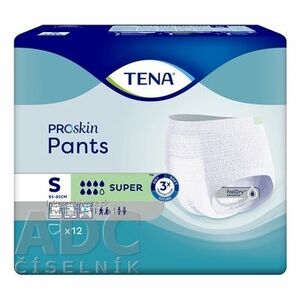 TENA Pants Super S naťahovacie inkontinenčné nohavičky 1x12 ks vyobraziť