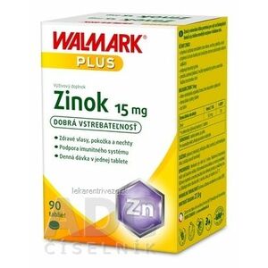 WALMARK Zinok 15 mg tbl 1x90 ks vyobraziť