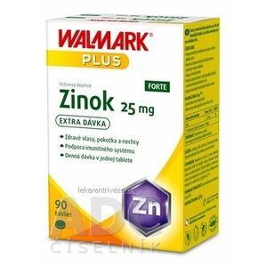 WALMARK Zinok FORTE 25 mg tbl 1x90 ks vyobraziť