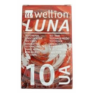 Wellion LUNA UA testovacie prúžky k prístroju LUNA 1x10 ks vyobraziť