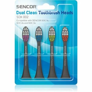 Sencor SOX 002 náhradné hlavice na zubnú kefku 4 ks vyobraziť