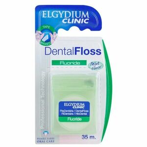Elgydium Clinic Fluoride dentálna niť príchuť Mint Flavor 35 m vyobraziť