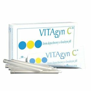 VITAgyn C vaginalny krém s kyslým pH 30 g + 6 aplikátorov vyobraziť