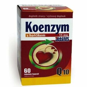 DACOM Koenzým Q10 15 mg s horčíkom, 60 ks vyobraziť