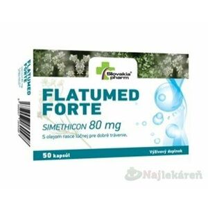 Slovakiapharm FLATUMED FORTE 80 mg, cps 1x50 ks vyobraziť