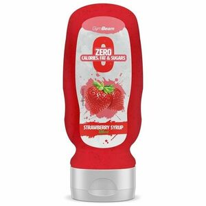 Bezkalorický sirup Strawberry Syrup - GymBeam, 320ml vyobraziť