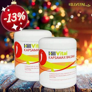 HillVital | Výhodné dvojbalenie Kapsamax balzam 2x 250 ml vyobraziť