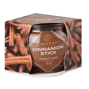 Emocio Sklo Dekor 70x62 mm Cinnamon Stick, vonná svíčka vyobraziť