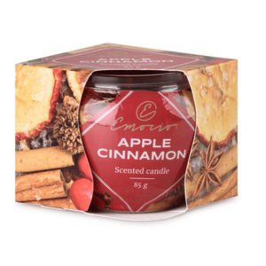 Emocio Sklo Dekor 70x62 mm Apple Cinnamon, vonná svíčka vyobraziť