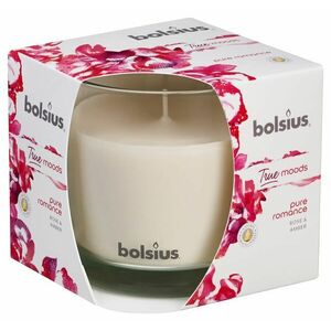 Bolsius Aromatic 2.0 Sklo 95x95mm Pure romance, vonná svíčka vyobraziť