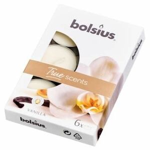 Bolsius Aromatic 2.0 Čajové 6ks Vanilla, vonné svíčky vyobraziť
