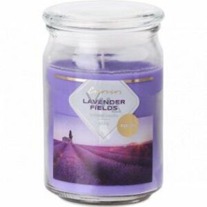 Emocio Sklo 93x142 mm se skleněným víčkem Lavender Fields vonná svíčka vyobraziť
