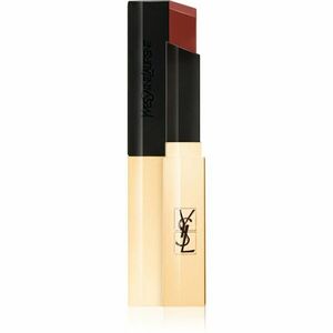 Yves Saint Laurent Rouge Pur Couture The Slim tenký zmatňujúci rúž s koženým efektom odtieň 416 Psychic Chili 2, 2 g vyobraziť
