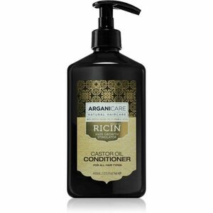 Arganicare Ricin hydratačný a vyživujúci kondicionér pre podporu rastu vlasov pre všetky typy vlasov 400 ml vyobraziť