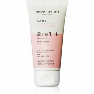 Revolution Skincare Hand Care Sanitiser and Moisture Balm čistiaci gél na ruky s hydratačným účinkom 50 ml vyobraziť