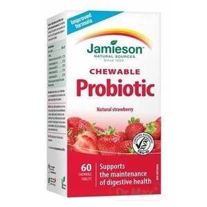 JAMIESON Probiotic tablety na cmúľanie s jahodovou príchuťou 60tbl. vyobraziť