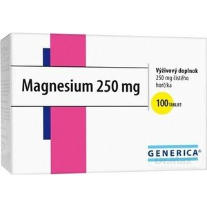 GENERICA Magnesium 250 mg vyobraziť