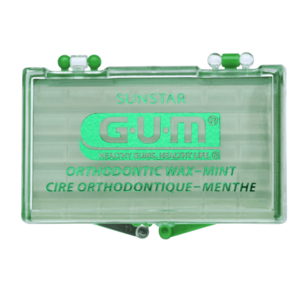 GUM Orthodontic Wax, vosk na strojčeky s mentolovou príchuťou vyobraziť