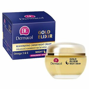 Dermacol Gold Elixir Rejuvenating Caviar Night Cream 50ml (Všetky typy pleti) vyobraziť