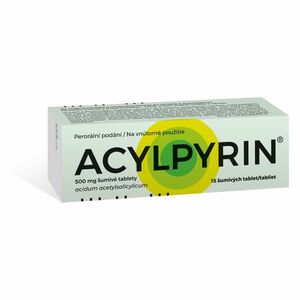 ACYLPYRIN 500 mg šumivé tablety 15 tabliet vyobraziť