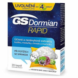 GS Dormian Rapid 20 kapsúl vyobraziť