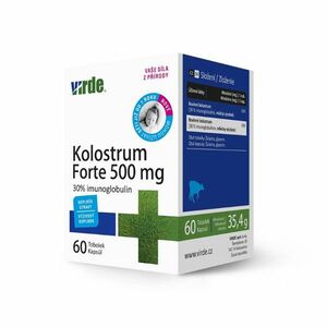 VIRDE Kolostrum Forte 500 mg 60 kapsúl vyobraziť